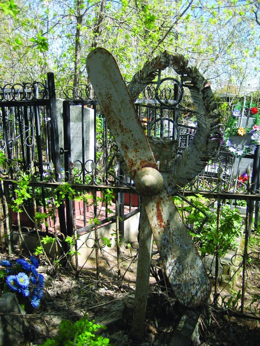 Предположительная могила Онисима Панкратова  (фотография предоставлена Любовью Агеевой) 