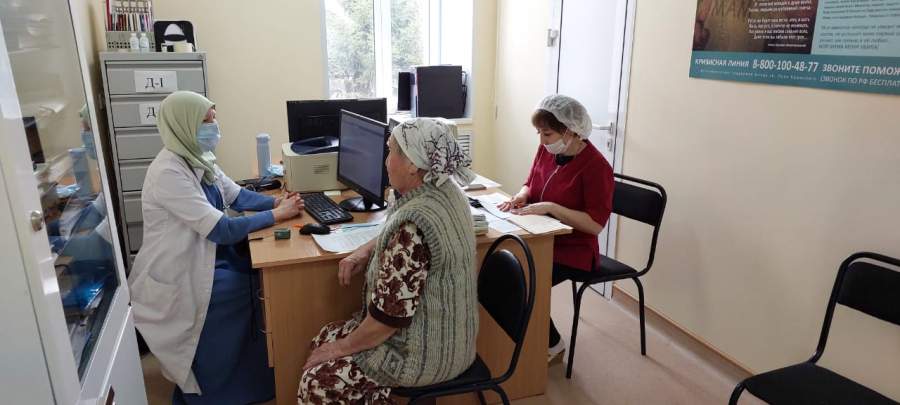 В Алькеевском районе жителей осмотрели врачи республиканских больниц
