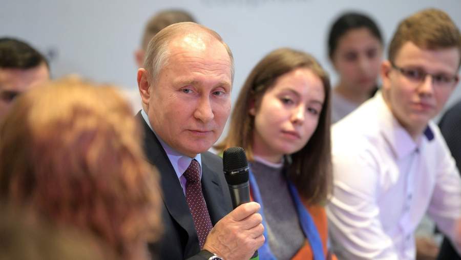 Путин встретится со студентами в Казани в Татьянин день. Фото: riafan.ru
