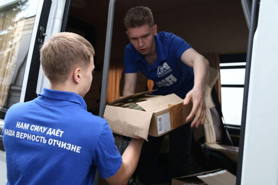 «Молодая Гвардия Единой России» подготовила к отправке гуманитарный груз для жителей Орска